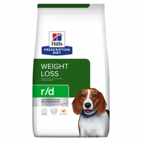 Hill's Prescription Diet r/d - диета за кучета с диабет, наднормено тегло и колит или запек 1.5 кг.